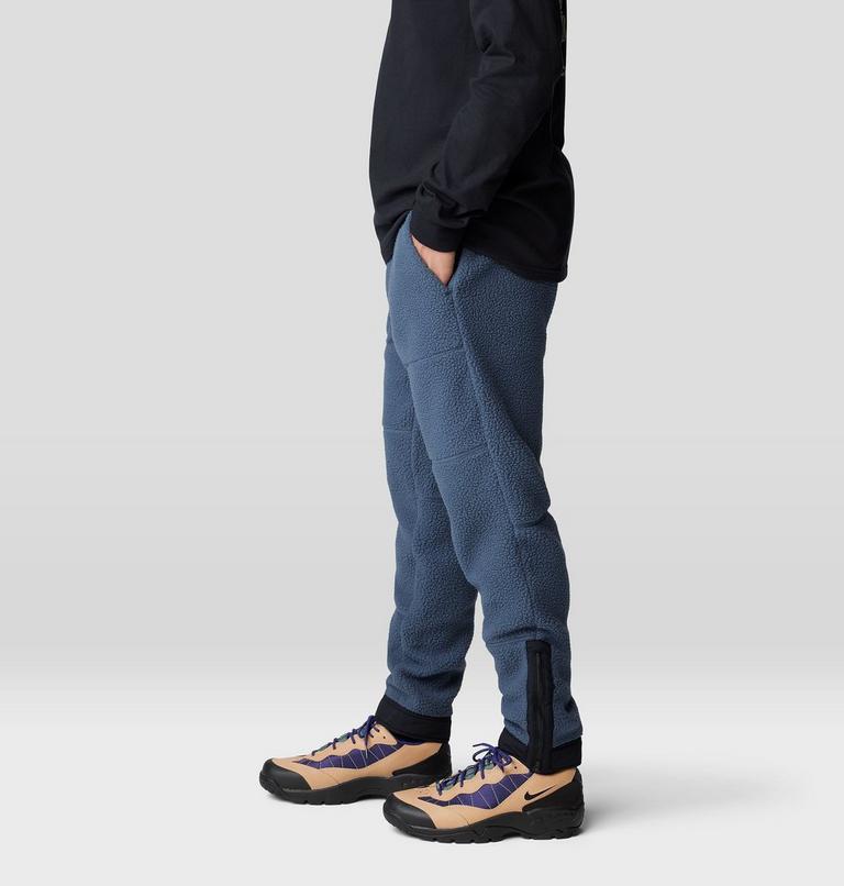 Men's HiCamp Fleece Jogger, Color: Moon Blue, image 4