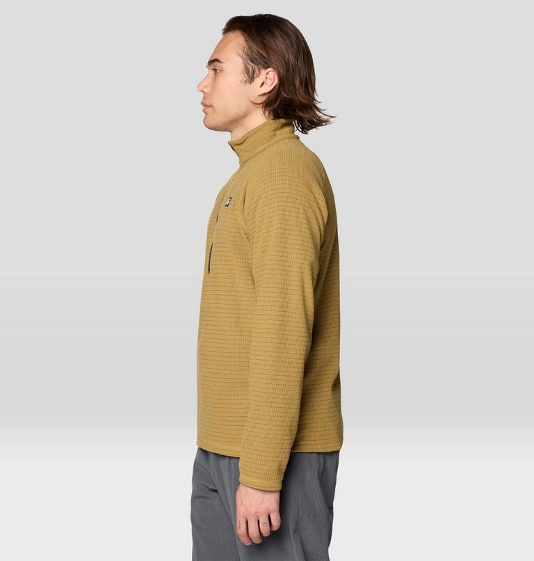 Men's Summit Grid Half Zip, Color: Grassland, image 4