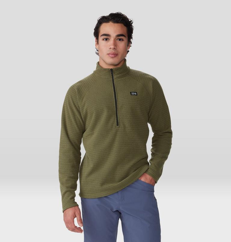 Summit Grid à demi-fermeture éclair, Color: Combat Green, image 5