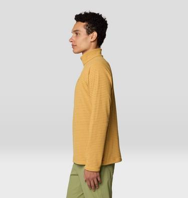Men's Summit Grid Half Zip, Color: Sundown Gold, image 4