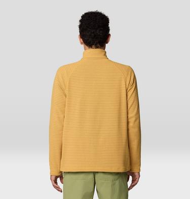 Men's Summit Grid Half Zip, Color: Sundown Gold, image 3