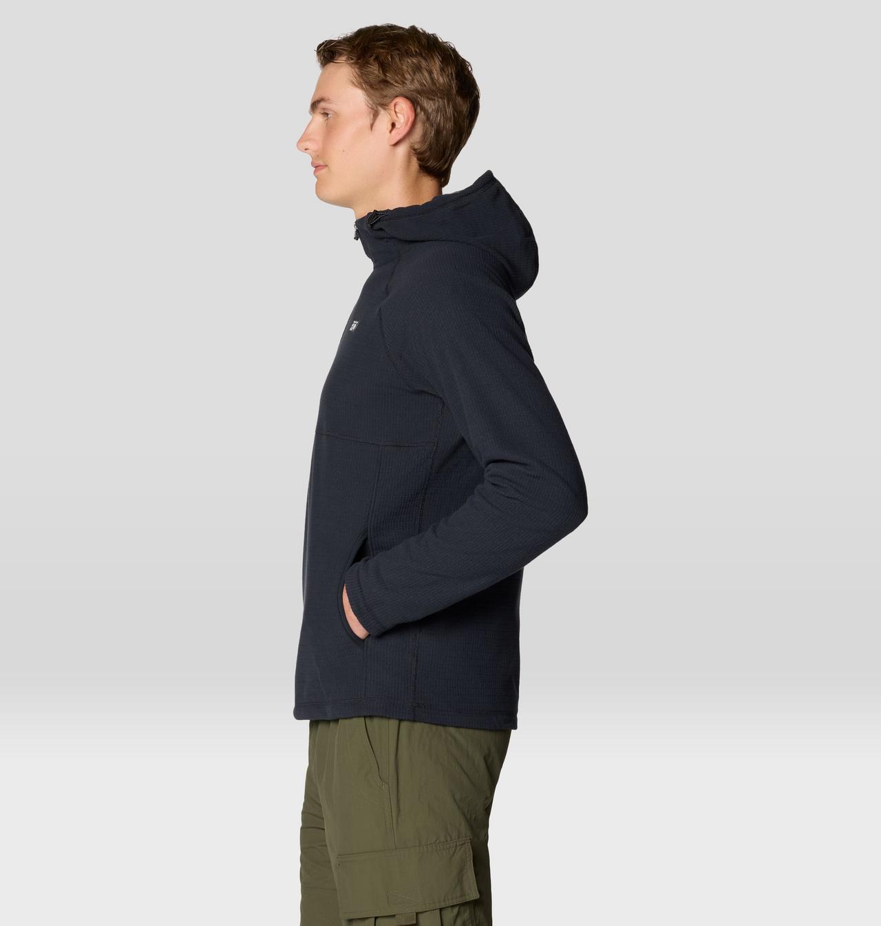 Gilet Mountain Hardwear Strecker Lite OM6495 - Homme Taille M, Vert, Poches Zippées (manches Retirées)