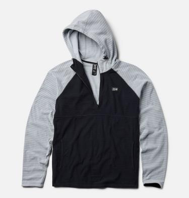 Men's Summit Grid Hoody, Color: Black, Glacial, image 22