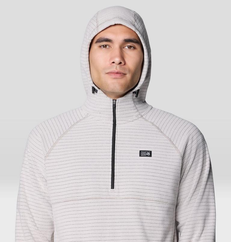 Chandail &agrave; capuchon Summit Grid, Color: City Fog, image 5