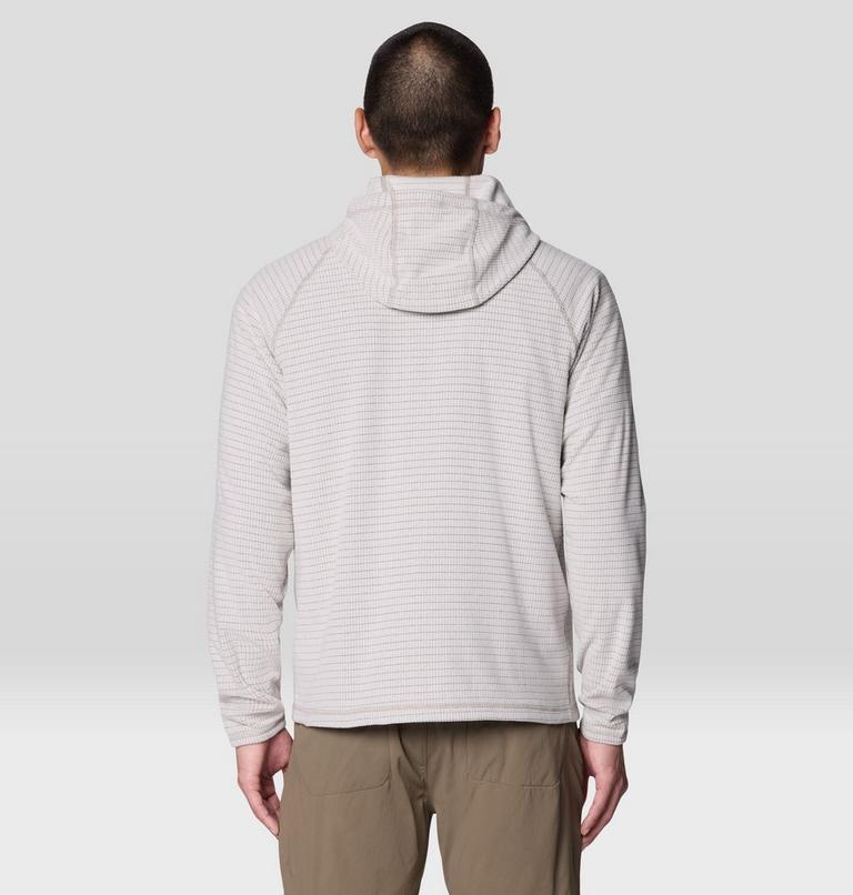 Chandail &agrave; capuchon Summit Grid, Color: City Fog, image 2