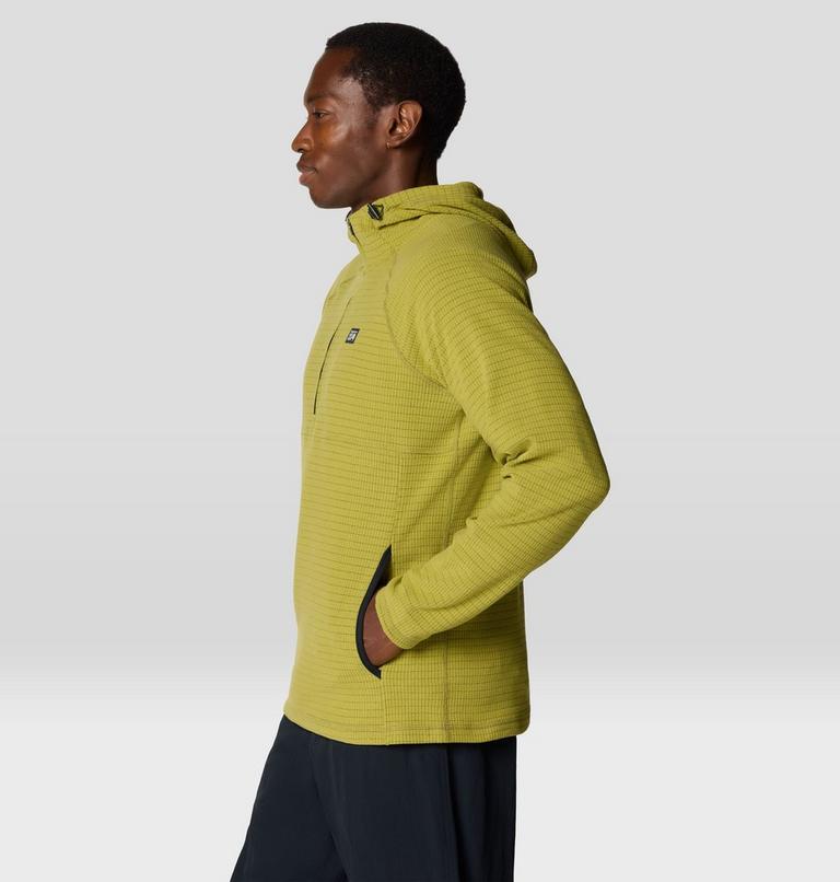 Chandail &agrave; capuchon Summit Grid, Color: Bright Fatigue, image 3