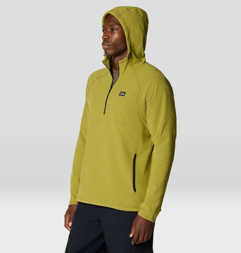 Chandail &agrave; capuchon Summit Grid, Color: Bright Fatigue, image 4