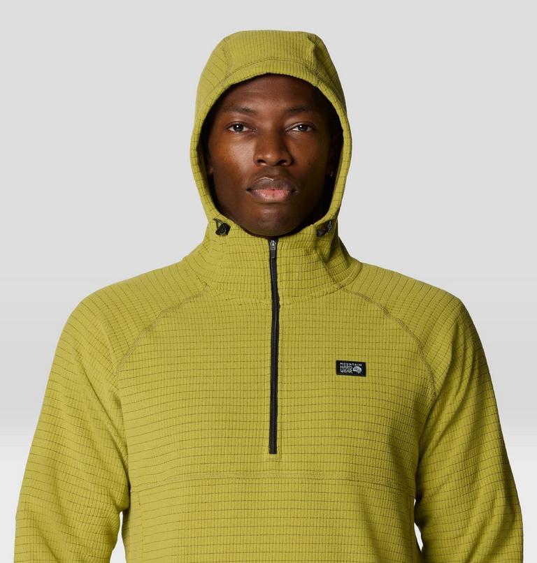 Chandail &agrave; capuchon Summit Grid, Color: Bright Fatigue, image 5