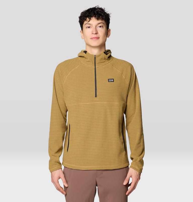 Men's Summit Grid Hoody, Color: Grassland, image 1