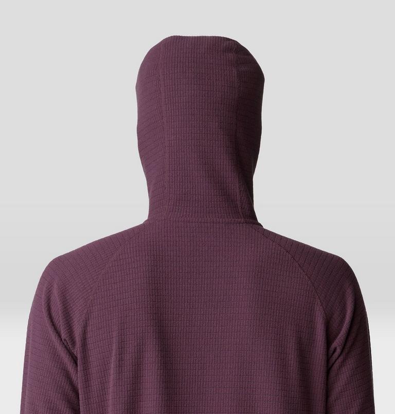 Men's Summit Grid Hoody, Color: Blackberry, image 5
