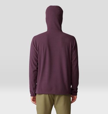 Men's Summit Grid Hoody, Color: Blackberry, image 10