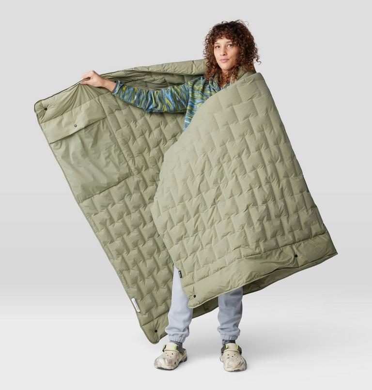 Stretchdown Quilt, Color: Mantis Green, image 14