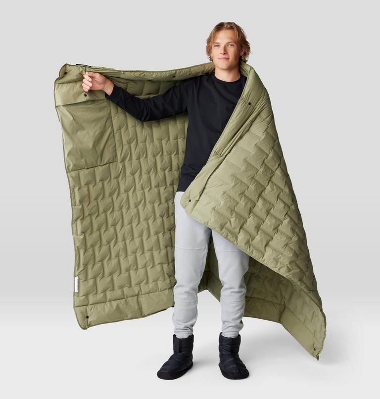 Stretchdown Quilt, Color: Mantis Green, image 3