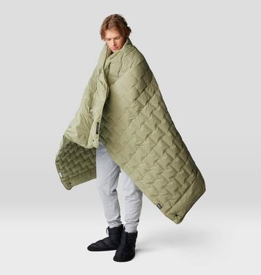 Stretchdown Quilt, Color: Mantis Green, image 4