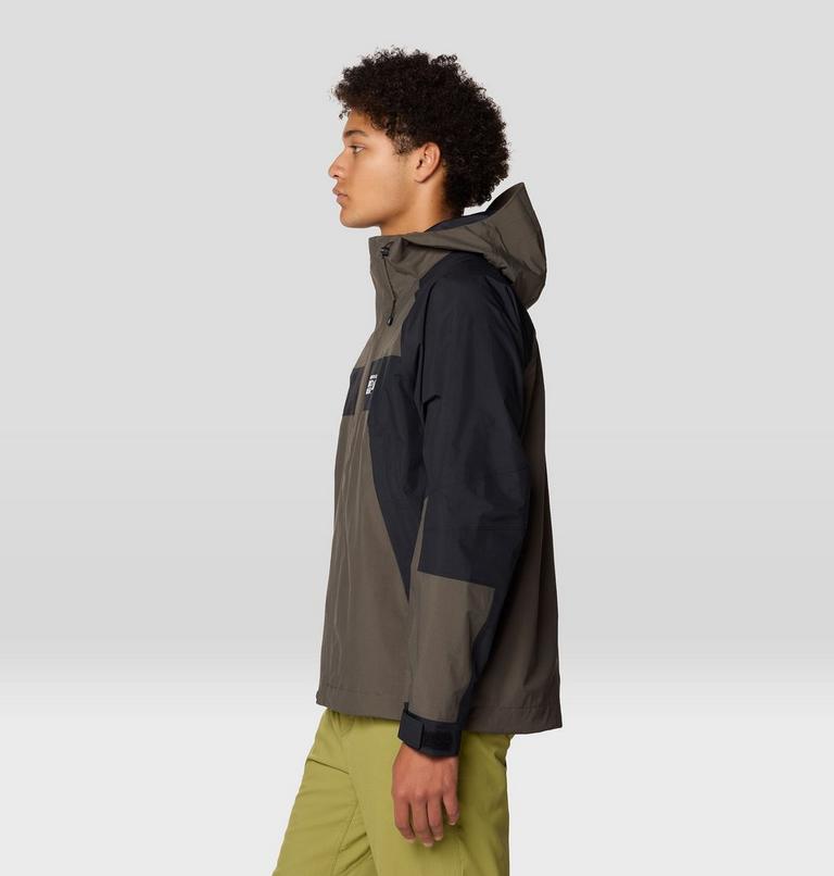 Homme Dry Times Hooded Veste, Color: Ridgeline, Black, image 4