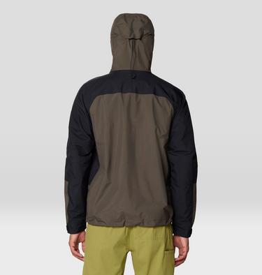 Men's Dry Times Hooded Jacket, Color: Ridgeline, Black, image 11