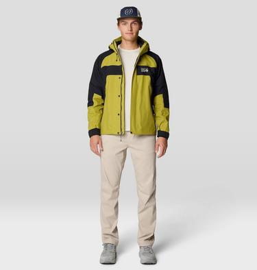 Men's Dry Times Hooded Jacket, Color: Moon Moss, Black, image 14