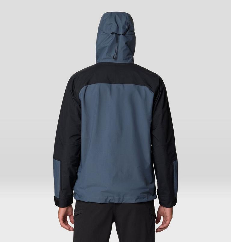 Homme Dry Times Hooded Veste, Color: Moon Blue, Black, image 3