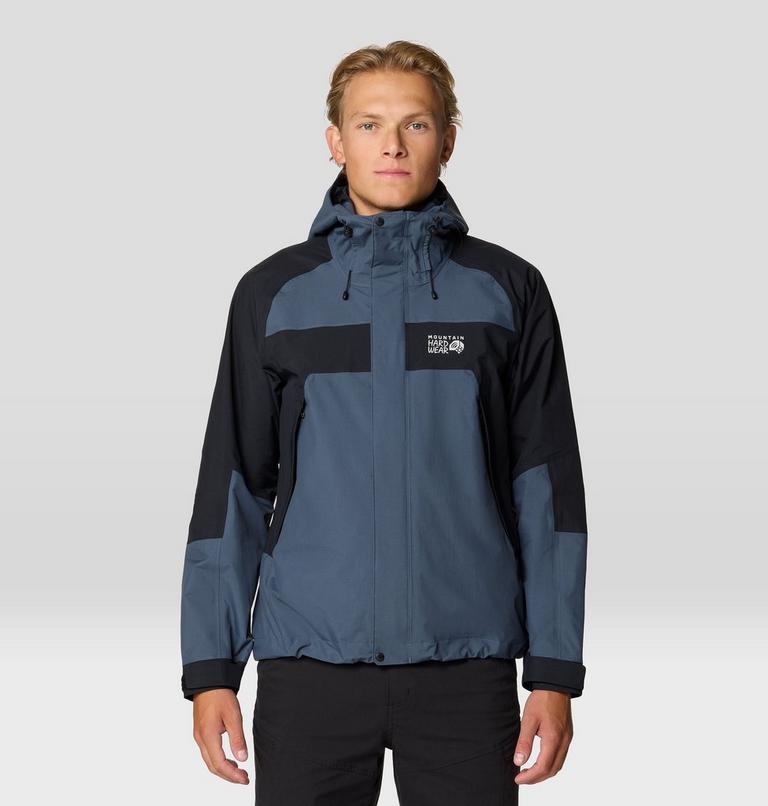 Homme Dry Times Hooded Veste, Color: Moon Blue, Black, image 1