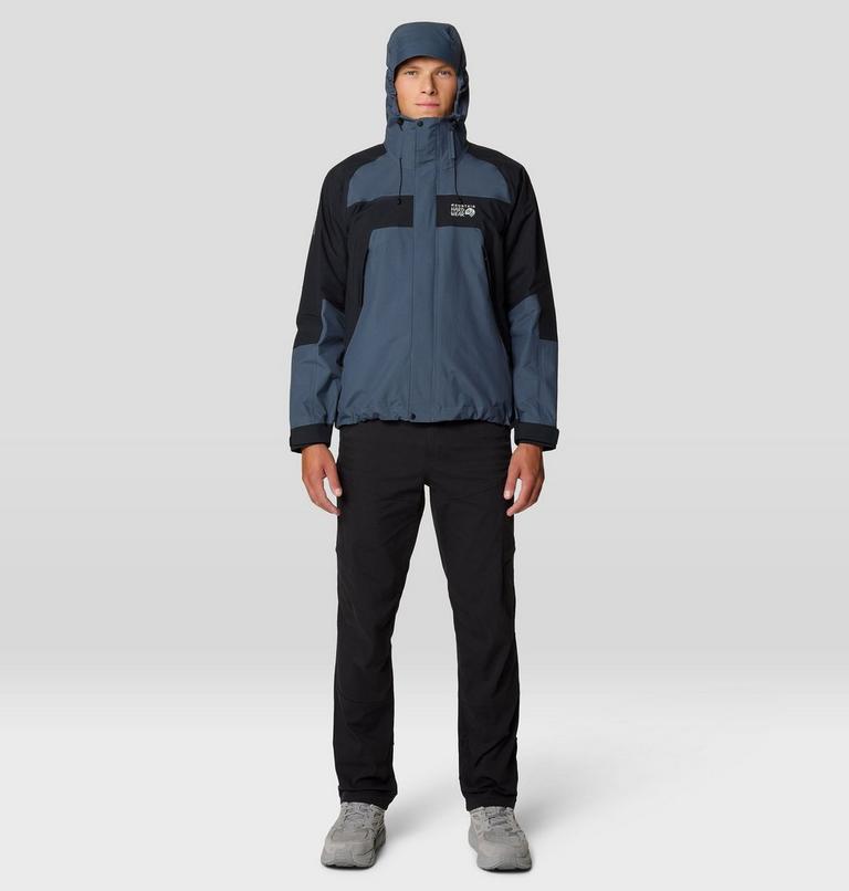 Homme Dry Times Hooded Veste, Color: Moon Blue, Black, image 2