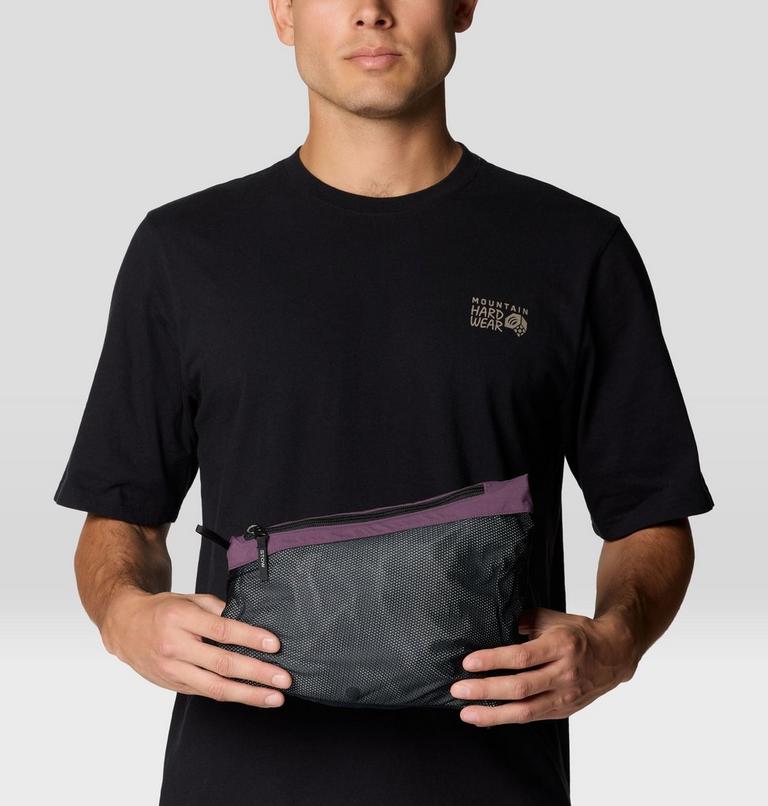 Men's Dry Times Hooded Jacket, Color: Dusty Purple, Black, image 8