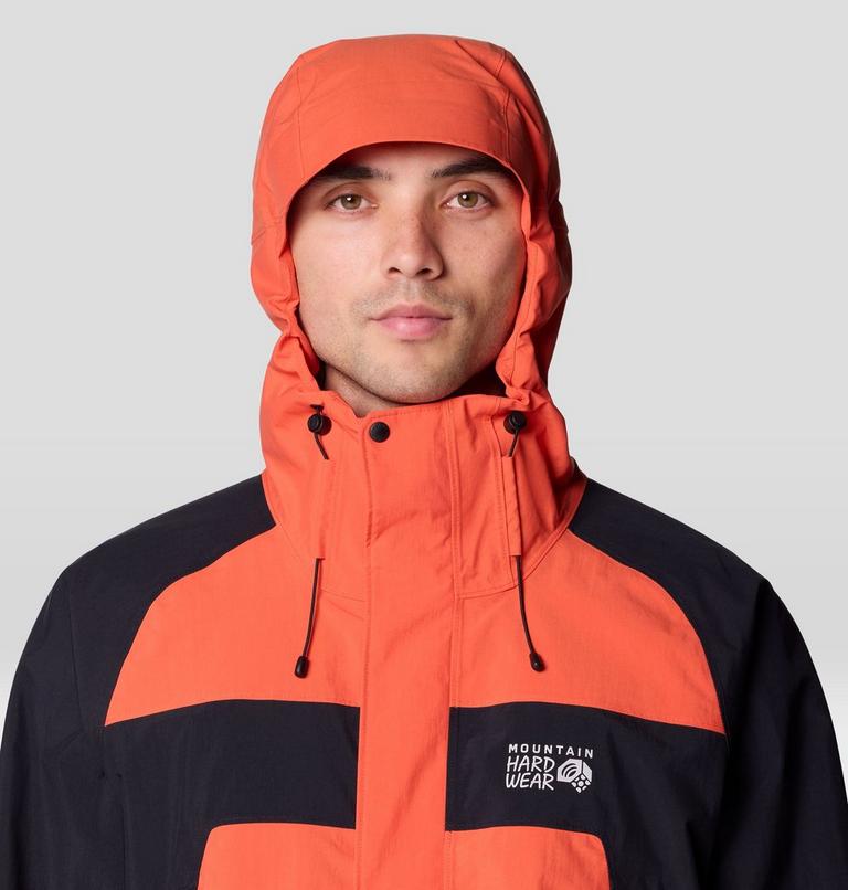 Men's Dry Times Hooded Jacket, Color: Aspect, Black, image 5