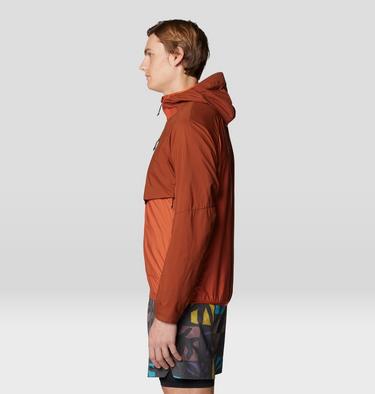 Men's Kor AirShell Elevated Hoody, Color: Iron Oxide, Raw Carnelian, image 16