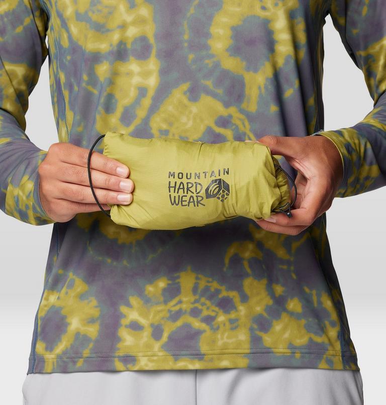 Men's Kor AirShell Hybrid Hooded Jacket, Color: Vetiver, Moon Moss, image 13