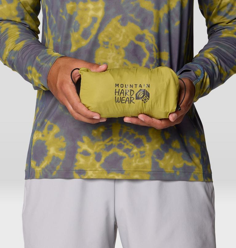 Men's Kor AirShell Hybrid Hooded Jacket, Color: Vetiver, Moon Moss, image 15