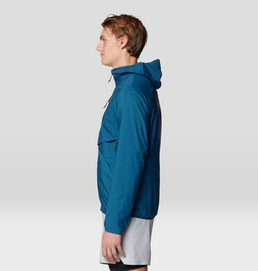 Men's Kor AirShell Elevated Hoody, Color: Dark Caspian, image 4