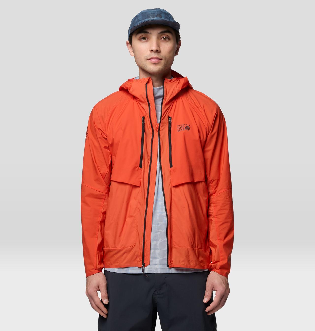 マウンテンハードウェア Kor AirShell™ Hybrid Hooded Men's Kor AirShell™ Hybrid Hooded Jacket | Mountain Hardwear