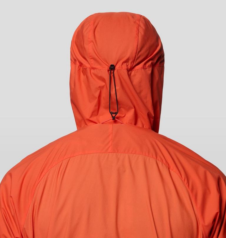 Men's Kor AirShell Hybrid Hooded Jacket, Color: Aspect, image 9