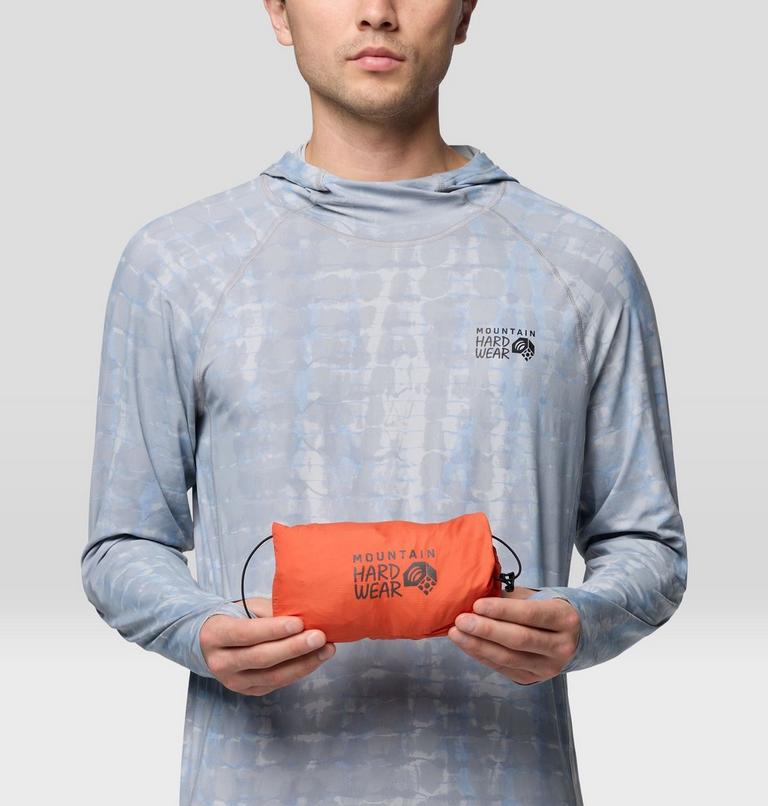 Men's Kor AirShell Hybrid Hooded Jacket, Color: Aspect, image 11