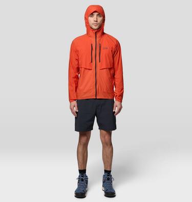Men's Kor AirShell Hybrid Hooded Jacket, Color: Aspect, image 6