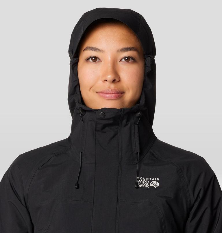 Women's Dry Times Hooded Jacket, Color: Black, image 4