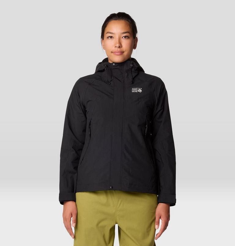 Women's Dry Times Hooded Jacket, Color: Black, image 1