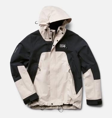 Women's Dry Times Hooded Jacket, Color: Talc, Black, image 10