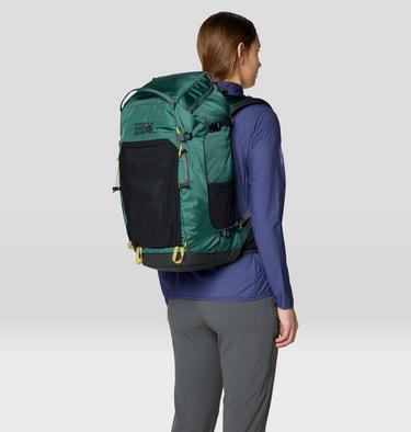 Women's JMT 35L Backpack, Color: Aqua Green, image 3