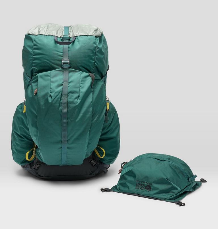 Women's PCT 65L Backpack, Color: Aqua Green, image 13