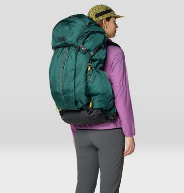 Women's PCT 65L Backpack, Color: Aqua Green, image 3