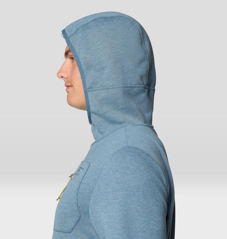 Men's Route Out Hoody, Color: Adriatic Blue, image 5