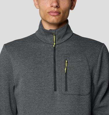 Men's Route Out 1/2 Zip, Color: Stealth Grey, image 8