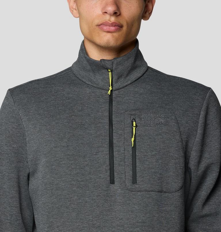 Men's Route Out 1/2 Zip, Color: Stealth Grey, image 4