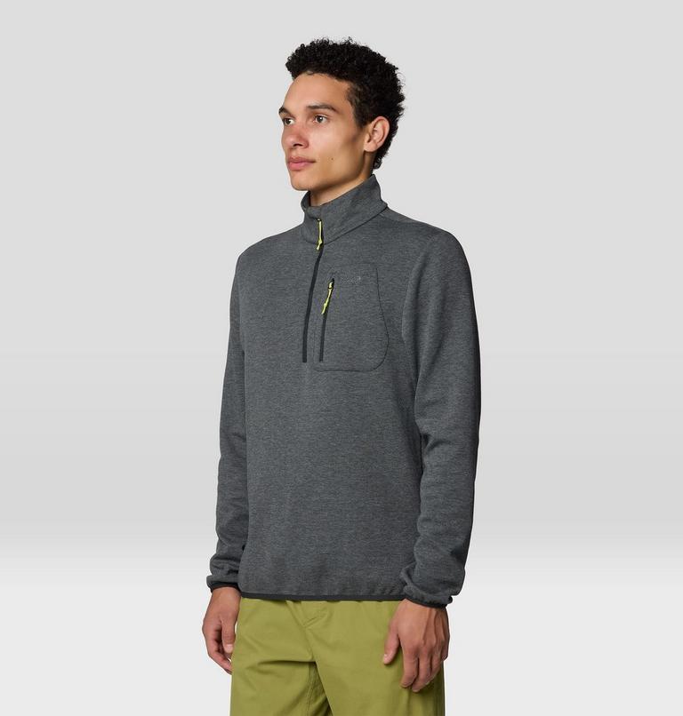 Men's Route Out 1/2 Zip, Color: Stealth Grey, image 5