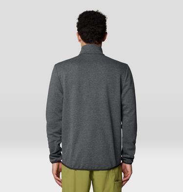 Men's Route Out 1/2 Zip, Color: Stealth Grey, image 6