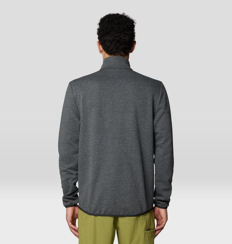 Men's Route Out 1/2 Zip, Color: Stealth Grey, image 2