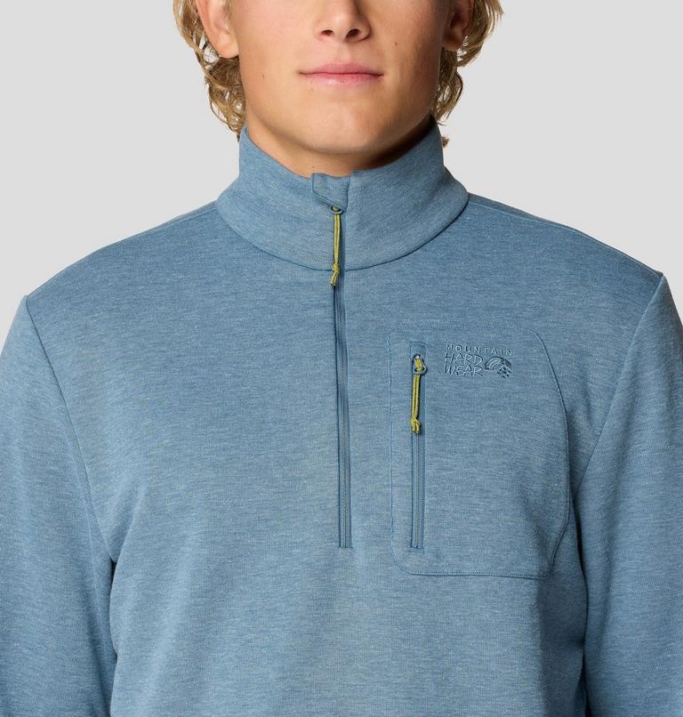 Men's Route Out 1/2 Zip, Color: Adriatic Blue, image 4