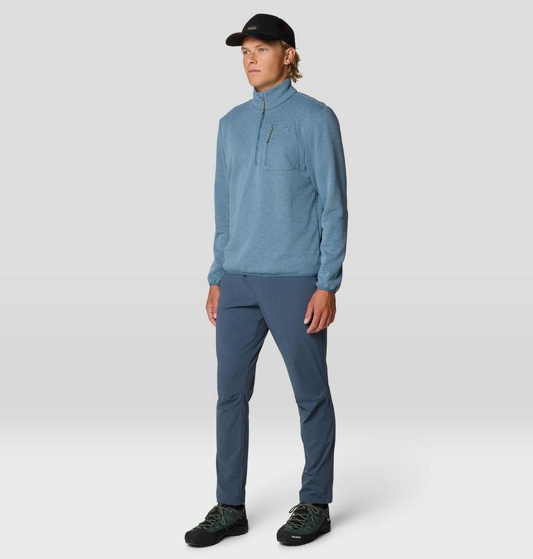 Men's Route Out 1/2 Zip, Color: Adriatic Blue, image 5