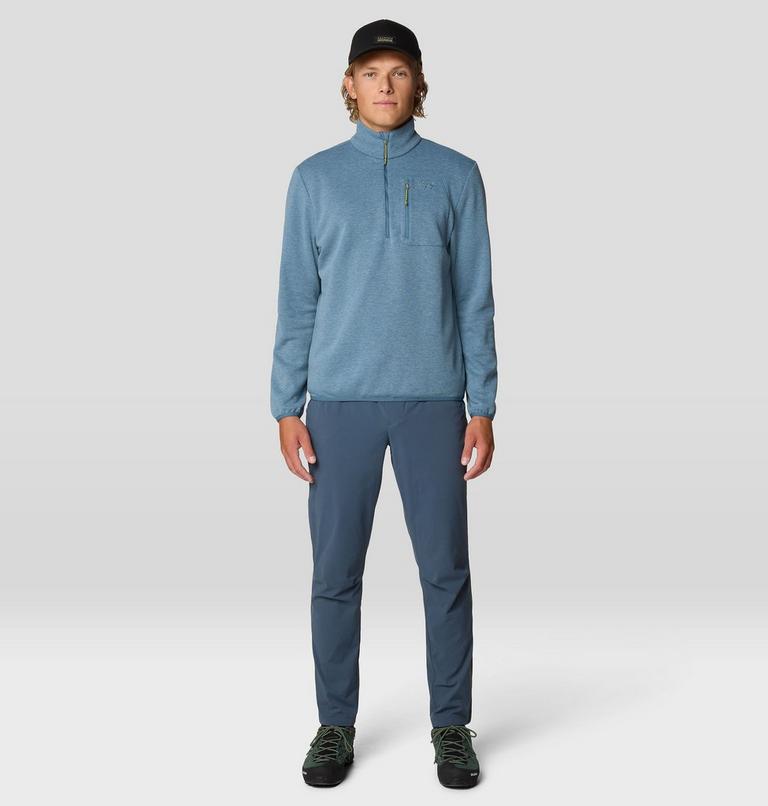 Men's Route Out 1/2 Zip, Color: Adriatic Blue, image 6