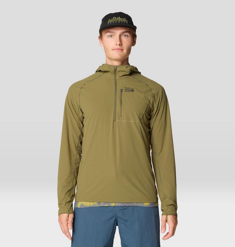Men's Sunshield Hoody, Color: Combat Green, image 7